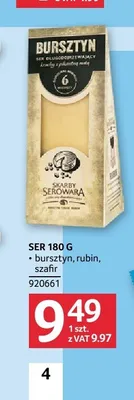 Ser twardy Skarby Serowara Rubin promocja w Selgros