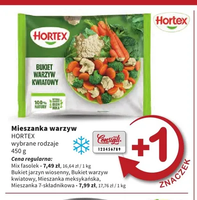Mieszanka 7-składnikowa Hortex promocja w Intermarche