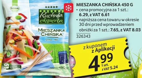 Mieszanka chińska 450 g promocja w Selgros