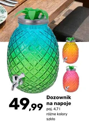 Dozownik na napoje promocja w Bricomarche