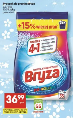 Proszek do prania color 4w1 promocja w Delikatesy Centrum