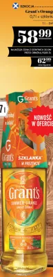 Whisky Grant's Orange + szklanka promocja w POLOmarket