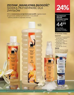 Mgiełka do ciała Avon Senses Vanilla Bliss promocja w AVON
