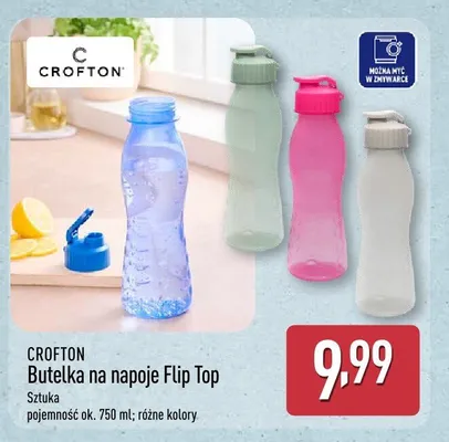Butelka na napoje Flip Top CROFTON promocja w Aldi