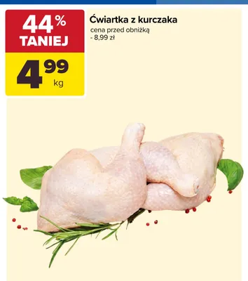 Ćwiartka z kurczaka promocja w Carrefour