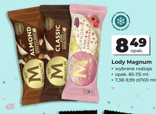 Lody Magnum promocja w Odido