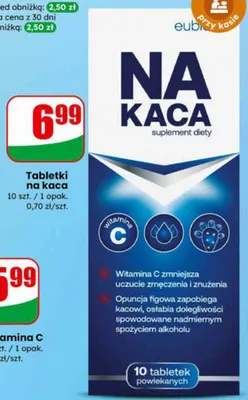 Tabletki na kaca promocja w Dino