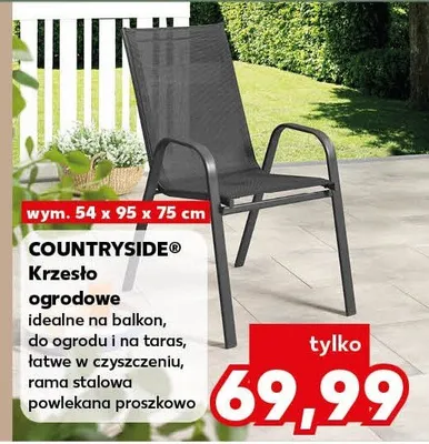 Krzesło ogrodowe promocja w Kaufland