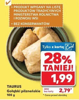 Gołąbki pilzneńskie promocja w Kaufland