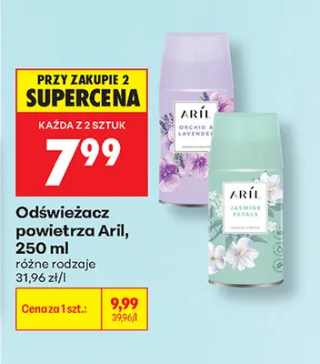 Odświeżacz powietrza Aril promocja w Biedronka