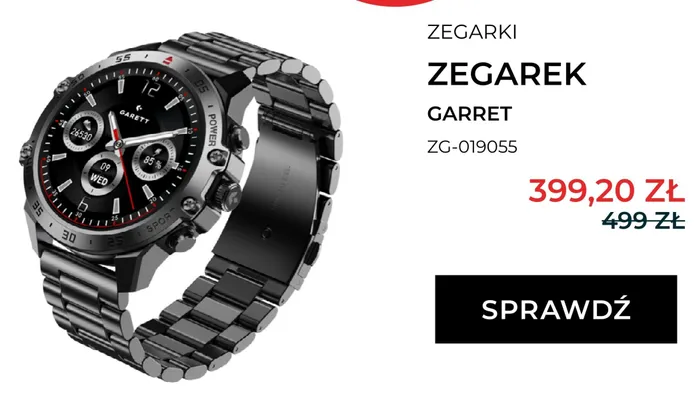 Zegarek Garett ZG-019055 promocja w Briju