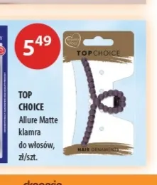 Klamra do włosów Allure Matte Top Choice promocja w Drogerie Laboo
