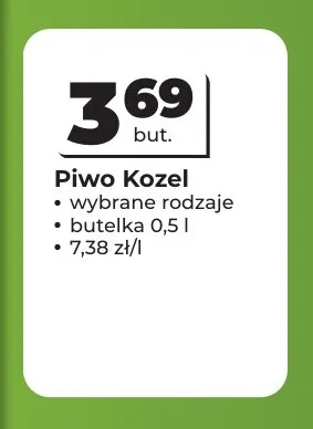Piwo Kozel promocja w Odido