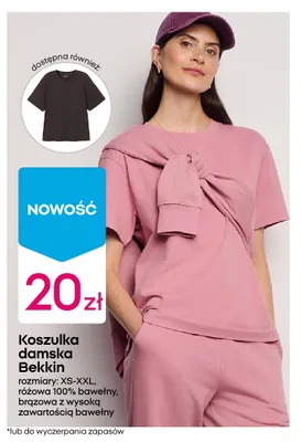 Koszulka damska Bekkin promocja w Pepco