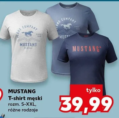 T-shirt męski rozm. S-XXL, różne rodzaje promocja w Kaufland