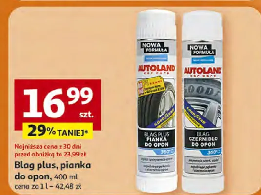 Bląg plus, planka do opon, 400 ml promocja w Auchan