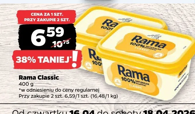 Margaryna promocja w Netto
