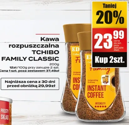 Kawa rozpuszczalna Family Classic promocja w Supeco