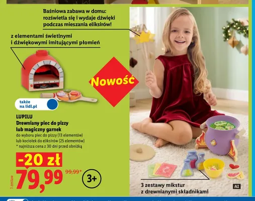 Magiczny garnek kociołek do eliksirów Lupilu promocja w Lidl