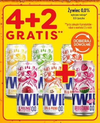 Piwo bezalkoholowe Żywiec Lemonż z nutą coli promocja w POLOmarket