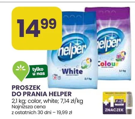 Proszek do prania Helper promocja w Stokrotka
