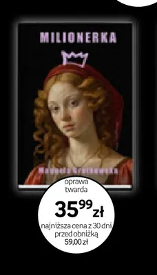 Książka Milionerka promocja w Empik