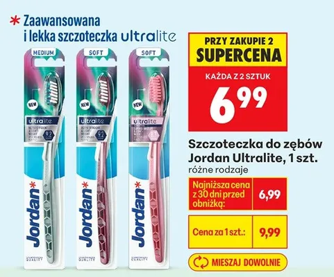 Szczoteczka do zębów Ultralite promocja w Biedronka