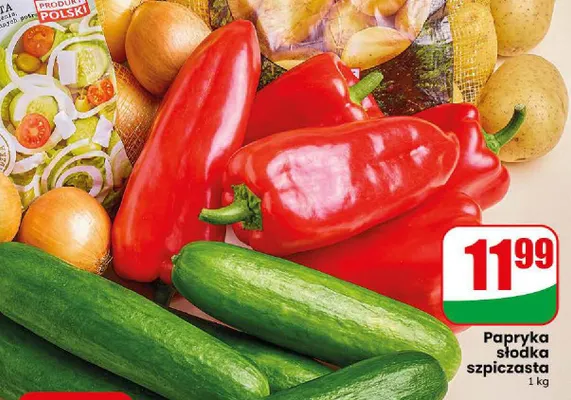 Papryka słodka szpiczasta promocja w Dino