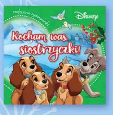 Książka Kocham was siostrzyczki Disney promocja w Biedronka