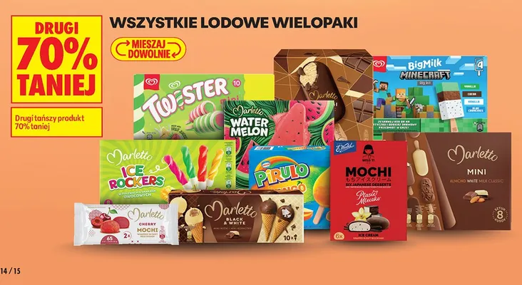 Lody Marletto Classic promocja w Biedronka