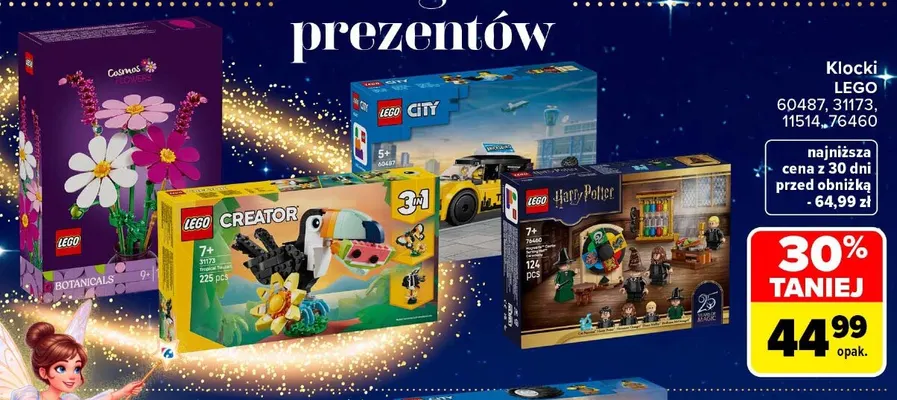 Klocki LEGO 11514 promocja w Carrefour Market