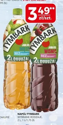 Napój Tymbark jabłko wiśnia promocja w Top Market