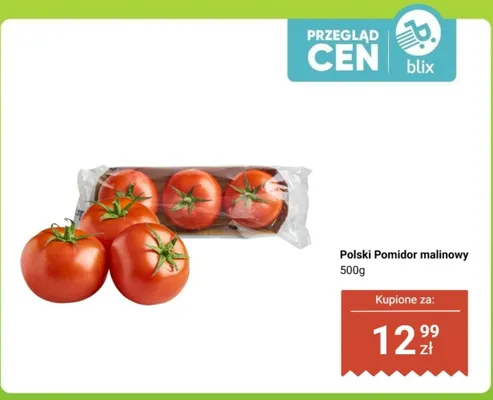 Pomidor malinowy polski promocja w Dino