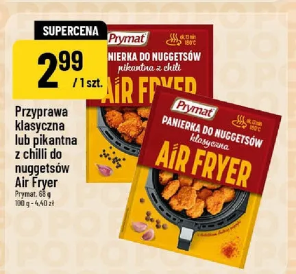 Przyprawa klasyczna lub pikantna z chilli do nuggetsów Air Fryer promocja w POLOmarket