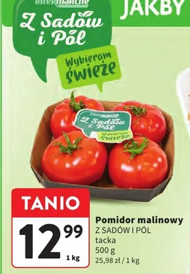 Pomidor malinowy karbowany promocja w Intermarche