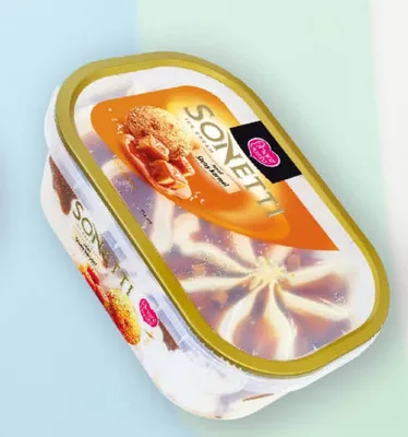 Lody Sonetti smak karmelowy Amore Gusto promocja w POLOmarket