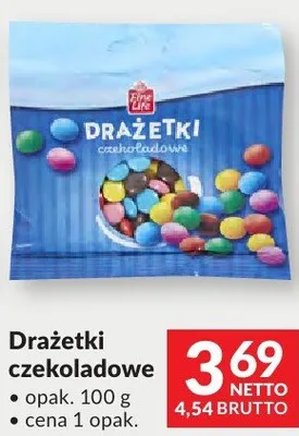 Drażetki czekoladowe Fine Life promocja w Makro