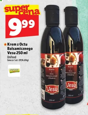 Krem z octu balsamicznego Vesu promocja w TOPAZ