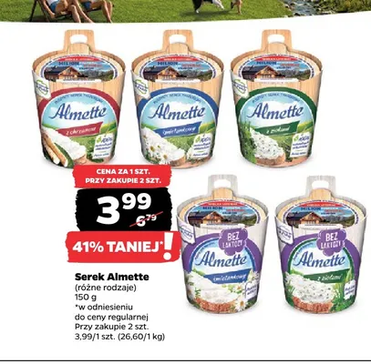 Serek Almette promocja w Netto