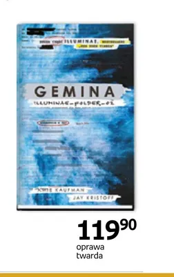 Książka Gemina Amie Kaufman, Jay Kristoff oprawa twarda promocja w Empik