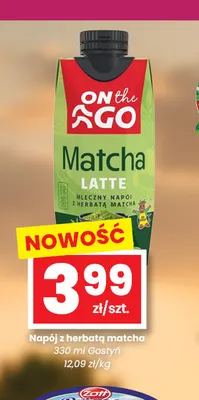 Napój z herbatą matcha Gostyń promocja w emma MARKET