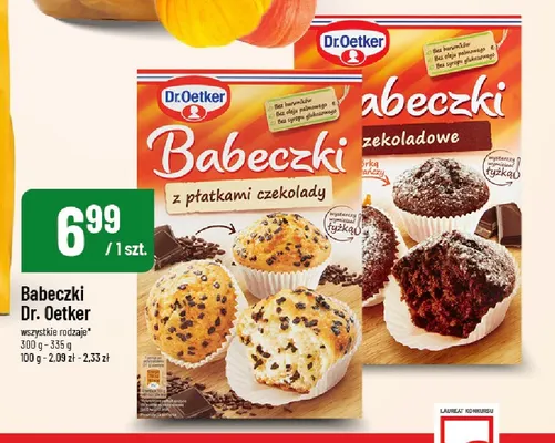 Babeczki czekoladowe Dr. Oetker promocja w POLOmarket