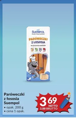 Paróweczki z łososia Suempol promocja w Makro