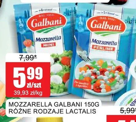 Mozzarella Galbani Lactalis promocja w Bingo