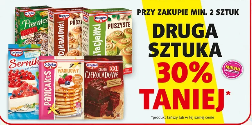 Mieszanki do pieczenia różne rodzaje promocja w Prim Market