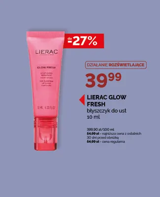 Błyszczyk do ust Lierac Glow Fresh promocja w Ziko Dermo