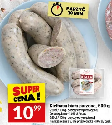 Kiełbasa biała parzona promocja w Twój Market