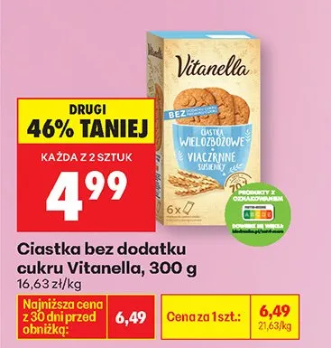 Ciastka promocja w Biedronka