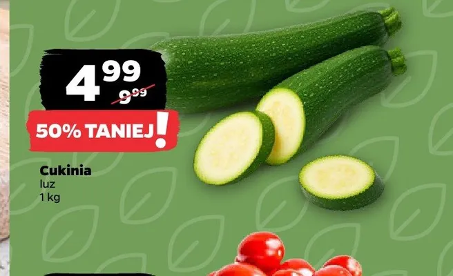 Cukinia luz promocja w Netto