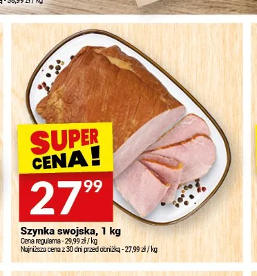 Szynka swojska Białecki Wędzarnia promocja w Twój Market